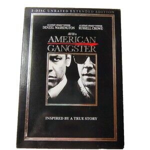 American Gangster (DVD, 2-Disc Set Denzel Washington/Russell Crowe New